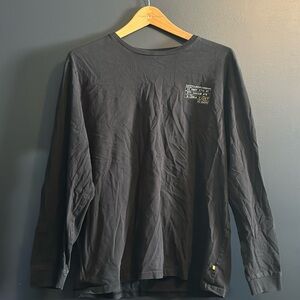 Nautica Black Long Sleeve Tee for Men